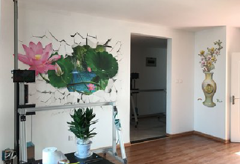 无锡墙体彩绘相比墙纸的优势。