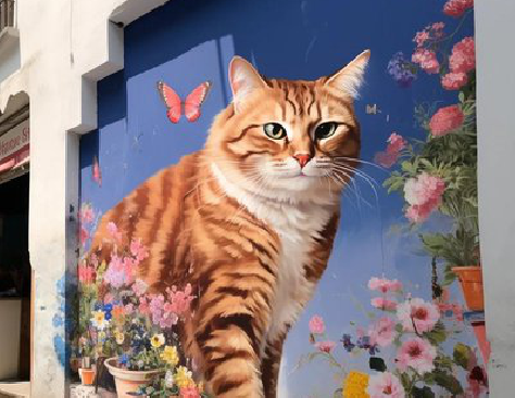 无锡自己绘制有个性的手绘墙