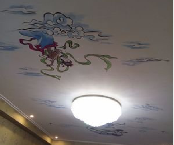 无锡如何快速绘制天花板上的手绘墙？