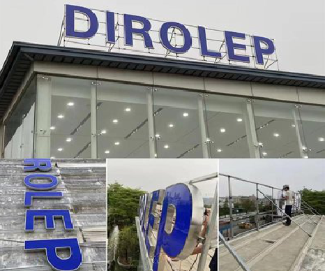 无锡楼顶发光字安装的注意事项。